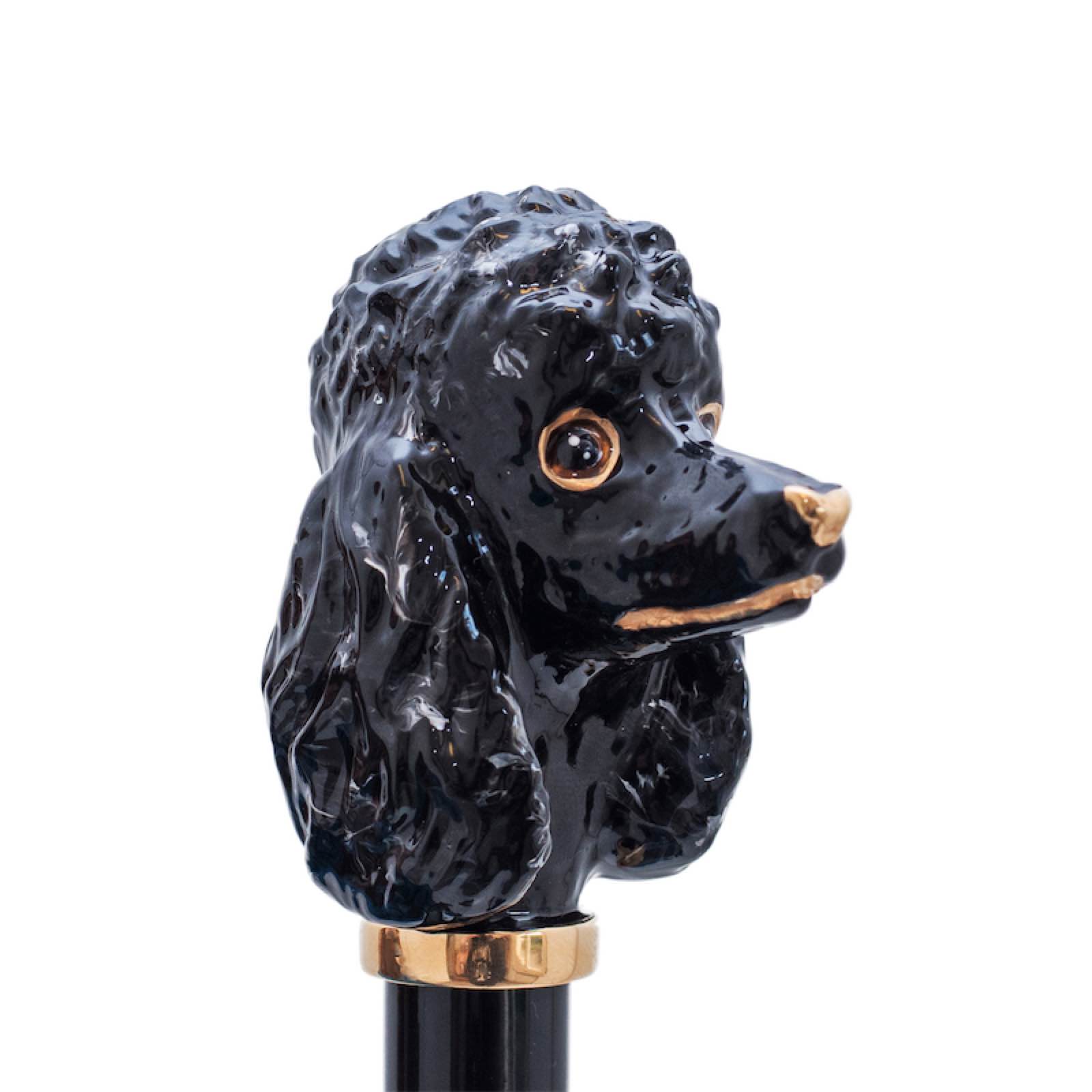 189 9A057 1 K78ne Black Poodle Umbrella