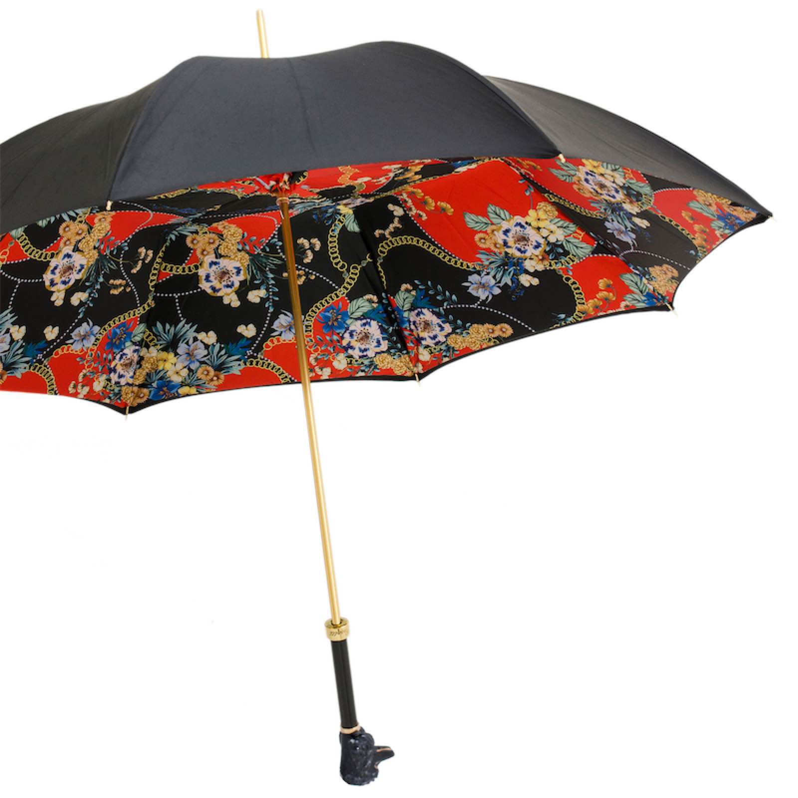 189 9A057 1 K78ne Black Poodle Umbrella