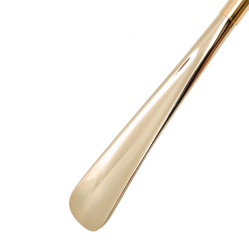 Pasotti Gold Skull Shoehorn - Formal Accessories